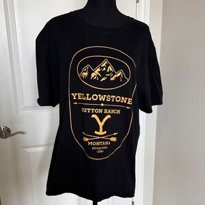 Yellowstone Dutton Ranch Black T-Shirt